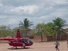 Helicóptero fez pouso de emergência em Itapiúna, CE, e ocupantes foram assaltados logo após aterrissagem