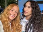 Marina Ruy Barbosa e Marina Sena se apresentam juntas em evento da Calzedonia, em São Paulo.