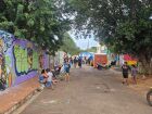 Dia do Graffiti realizado na Nhanhá em março deste ano