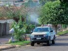 Carro do Fumacê circula por bairro de Campo Grande durante ação contra o Aedes aegypti