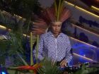 DJ Eric Terena leva cultura indígena e sonoridade de MS ao palco do Global Citizen: Amazônia diante de 50 mil pessoas.