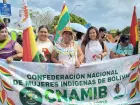 Indígenas de toda a América do Sul marcham por direitos e demarcação de terras na COP30, em Belém.