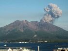 Vulcão Sakurajima está localizado na ilha de Kyushu, no Japão 