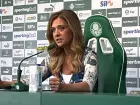 Presidente do Palmeiras, Leila Pereira.