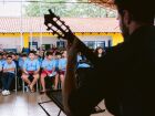 Grupo Opus Vivare leva música erudita a alunos da Escola Municipal Irene Szukala, em Campo Grande.