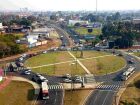 Rotatória da Coca-Cola marca encontro de quatro avenidas de Campo Grande na saída para São Paulo