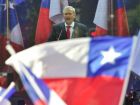O candidato presidencial chileno Jose Antonio Kast discursa em um comício na cidade de Concepcion, no Chile 