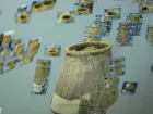 Modelo 3D de vaso marajoara permite interação em realidade aumentada no Biodesign Lab da PUC-Rio.