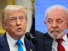 Lula conversa com Trump por telefone e pede avanço na retirada de tarifas contra produtos brasileiros.