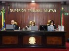 Plenário do STM.