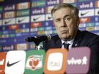 O técnico italiano, Carlo Ancelotti.
