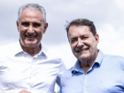 Tite ao Lado do Presidente do Cruzeiro, Pedro Lourenço
