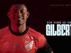 Lateral-direito Gilberto é apresentado pelo Athletico-PR após chegar por empréstimo do Palmeiras.