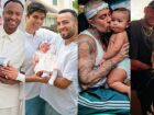 Celebridades do Brasil e do mundo celebraram a chegada de filhos e novos capítulos familiares em 2025.