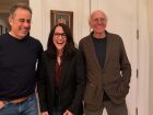 Jerry Seinfeld reencontra Julia Louis-Dreyfus e Larry David em registro que viralizou nas redes.
