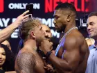Jake Paul foi derrotado por Anthony Joshua.