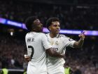 Vinícius Júnior e Rodrygo em ação pelo Real Madrid.