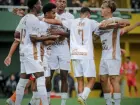 Ivinhema comemora o gol contra o Referência