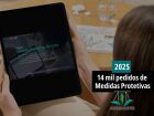 TJMS registrou mais de 14 mil pedidos de medidas protetivas em 2025 e ampliou ações para agilizar a proteção às vítimas.