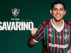 Jefferson Savarino é apresentado pelo Fluminense após deixar o Botafogo.