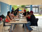 Mutirão do Primt Itinerante reuniu mais de cem pessoas no CRAS do Jardim Noroeste em busca de vagas no programa.