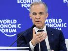 Primeiro-ministro do Canadá, Mark Carney, durante participação no Fórum Econômico Mundial, na Suíça.