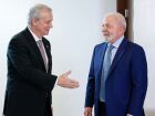 Lula se reúne com o presidente eleito do Chile, José Antonio Kast, durante fórum internacional no Panamá.
