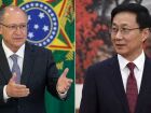 Geraldo Alckmin, presidente em exercício, tratou por telefone com o vice-presidente da China sobre comércio bilateral.