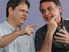 Tarcísio afirmou que Bolsonaro elogiou a trajetória de Caiado e vê com bons olhos sua pré-candidatura à Presidência