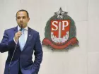 O ex-deputado estadual Douglas Garcia em discurso na Assembléia Legislativa de São Paulo (Alesp).