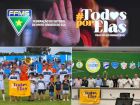 Campanha 'Todos Por Elas' foi destaque na abertura do Campeonato Sul-Mato-Grossense de 2026.