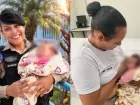Bebê de 1 mês foi encontrada em bueiro em Ibirité e encaminhada a unidade de saúde antes de ser levada a abrigo.
