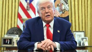 O presidente dos Estados Unidos, Donald Trump