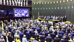 Abertura do ano legislativo no Congresso Nacional 
