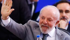 O presidente da República, Luiz Inácio Lula da Silva (PT) 