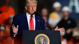 O presidente dos Estados Unidos, Donald Trump