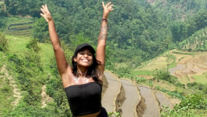 Juliana Marins, brasileira de 27 anos, caiu em um penhasco na trilha do Monte Rinjani, na Indonésia. 