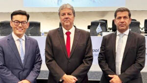 Magistrados de MS durante simpósio no STJ, que debateu estratégias de enfrentamento ao crime transnacional com apoio da Interpol e organismos internacionais