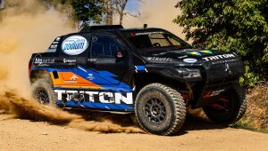Triton brasileira marca retorno da Mitsubishi ao Sertões