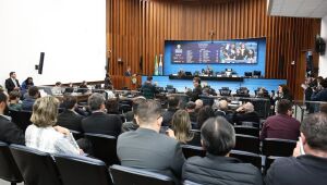 Plenário do Palácio Guaicurus, onde são aprovados e votados os projetos pautadas na Ordem do Dia 
