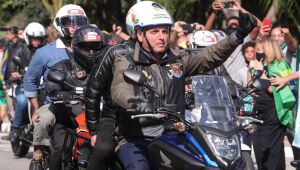 Ex-presidente já participou de motociatas anteriores.