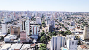 Vista aérea do Centro de Campo Grande