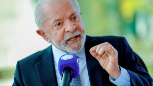 O presidente Luiz Inácio Lula da Silva.
