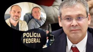 Eduardo e Jair Bolsonaro e Lindbergh Farias 