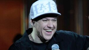 Chorão, do Charlie Brown Jr., em foto de 2012. 