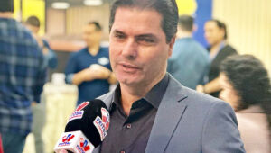 O prefeito de Maracaju, Marcos Calderan