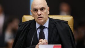 O ministro Alexandre de Moraes, do Supremo Tribunal Federal. 