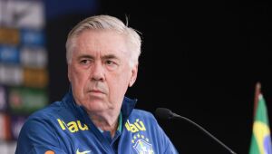Carlo Ancelotti, técnico da seleção brasileira, vai aos EUA observar atletas na reta final do Mundial. 