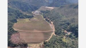 Barragem B1-A apresentou estabilidade marginal na estrutura, de acordo com a ANM. 