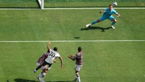 Fábio, de 44 anos, foi um dos destaques do Fluminense no Mundial e era o jogador mais velho do torneio. 